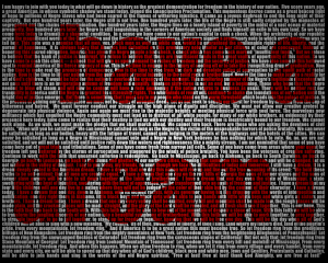 IHaveADream rood