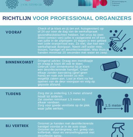 richtlijnen organizers